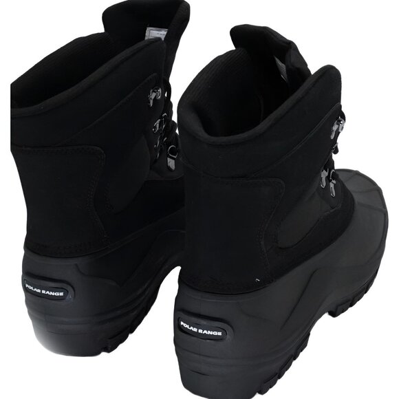 Polar Range Men\'s Peak Cold Weather Boots Black Size 12 main image 5